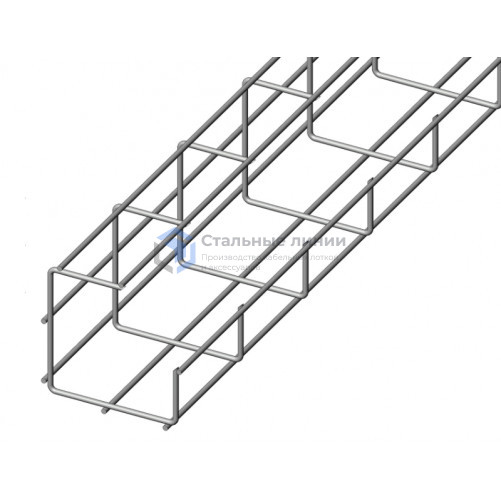 Лоток проволочный потолочный 65х110х3000 S=4,0